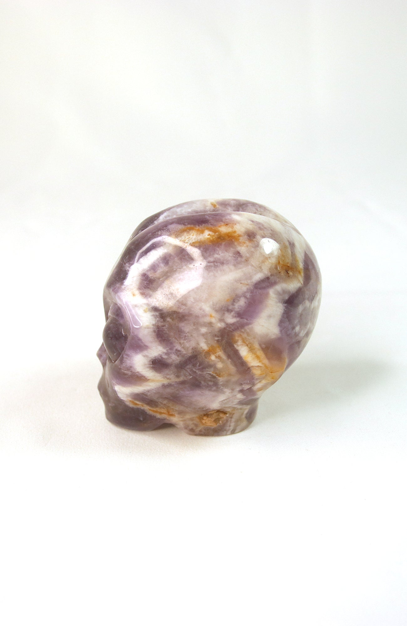 Chevron Amethyst ET Skull